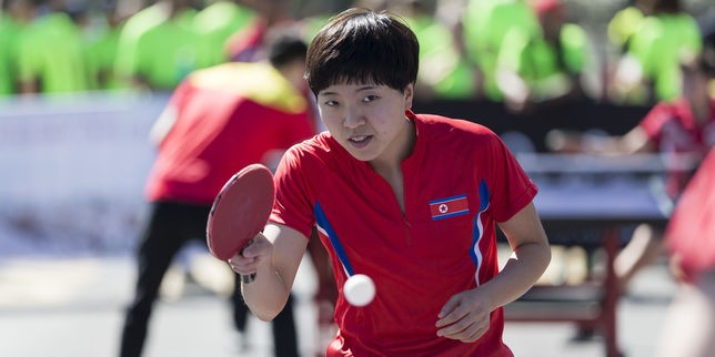 Tennis de table : les deux Corées feront équipe commune à l’Open de Daejeon