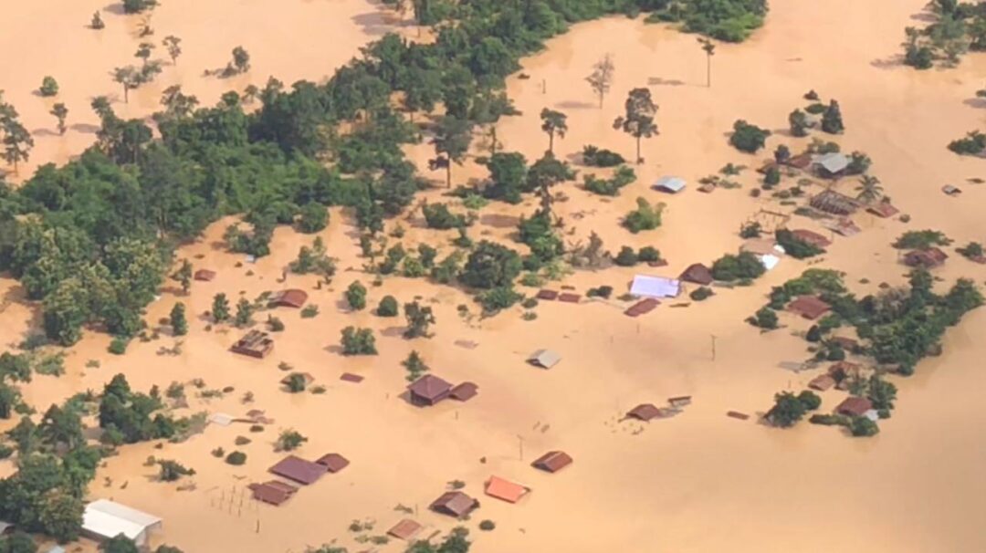 Laos : l'effondrement d'un barrage a fait au moins 17 morts, des centaines de personnes toujours portées disparues