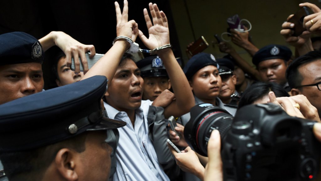 En Birmanie, condamnation confirmée pour deux journalistes de Reuters