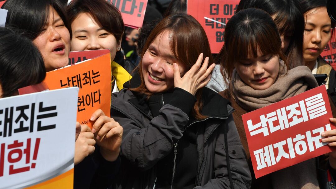"Notre pays a changé" : en Corée du Sud, l'avortement ne sera bientôt plus considéré comme un crime