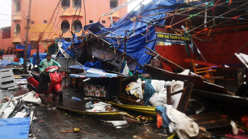 Le cyclone Fani balaye l'Inde, faisant plusieurs morts