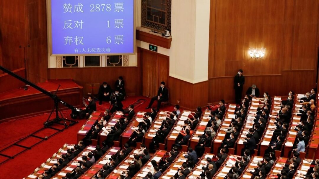 Sans surprise, Pékin adopte le projet de loi sur la sécurité nationale à Hong Kong