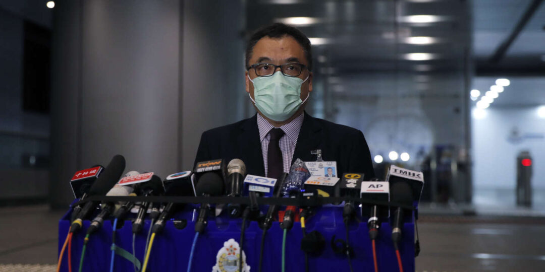 Premier coup de filet de la police politique chinoise à Hongkong : quatre étudiants arrêtés
