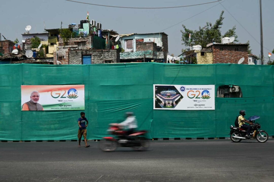 En Inde, Narendra Modi débarrasse New Delhi de sa pauvreté le temps du G20