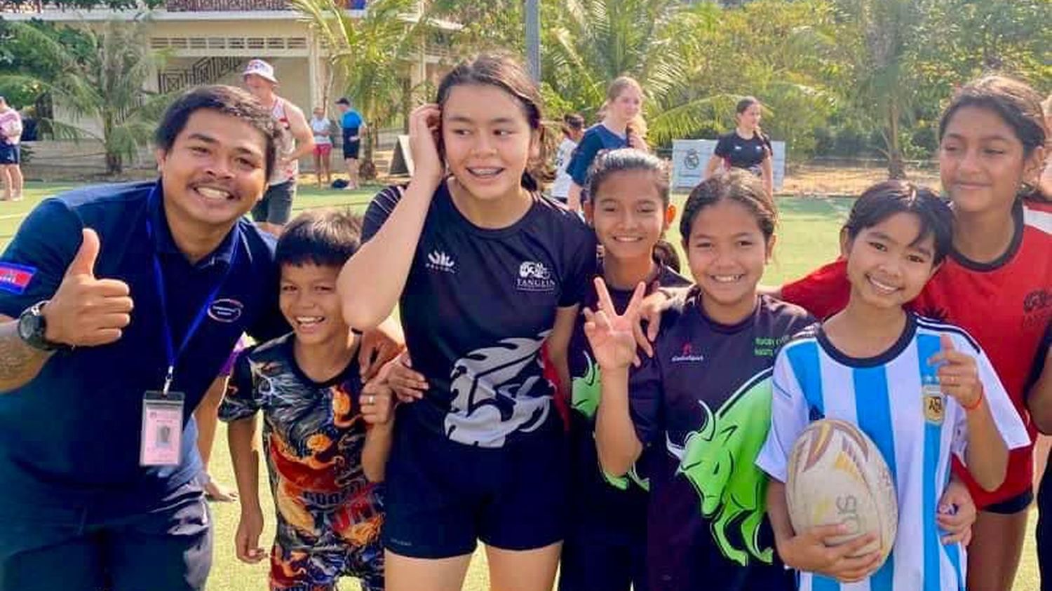 Le rugby, vecteur d’intégration sociale au Cambodge