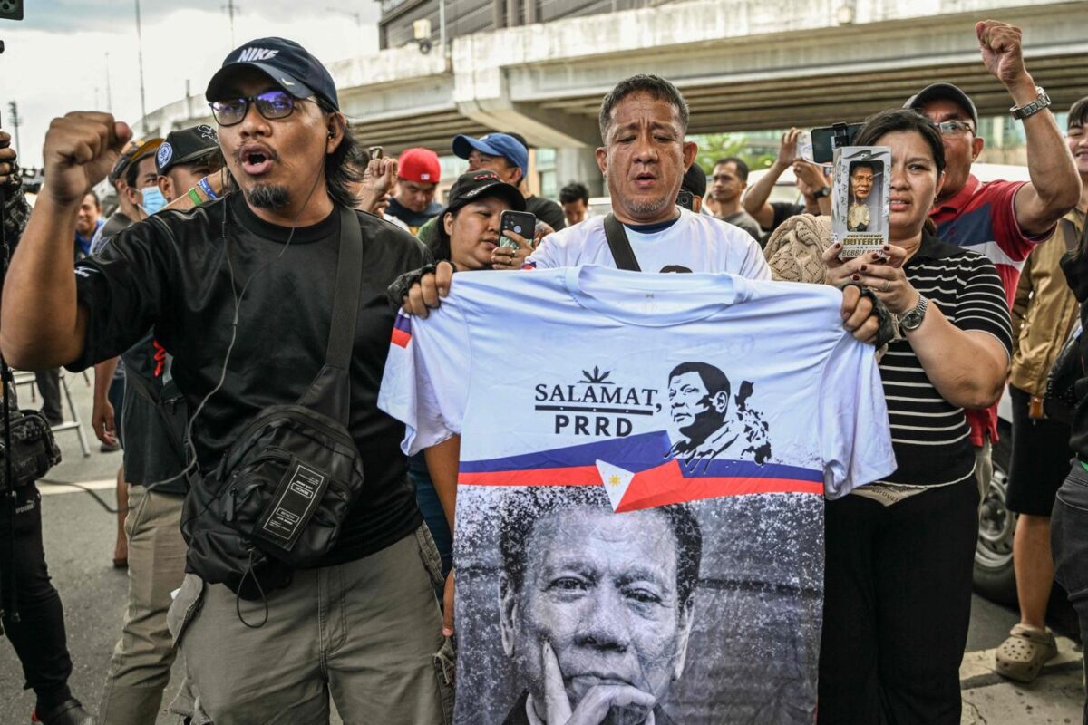 L’ex-président des Philippines Rodrigo Duterte arrêté sur mandat d’arrêt international