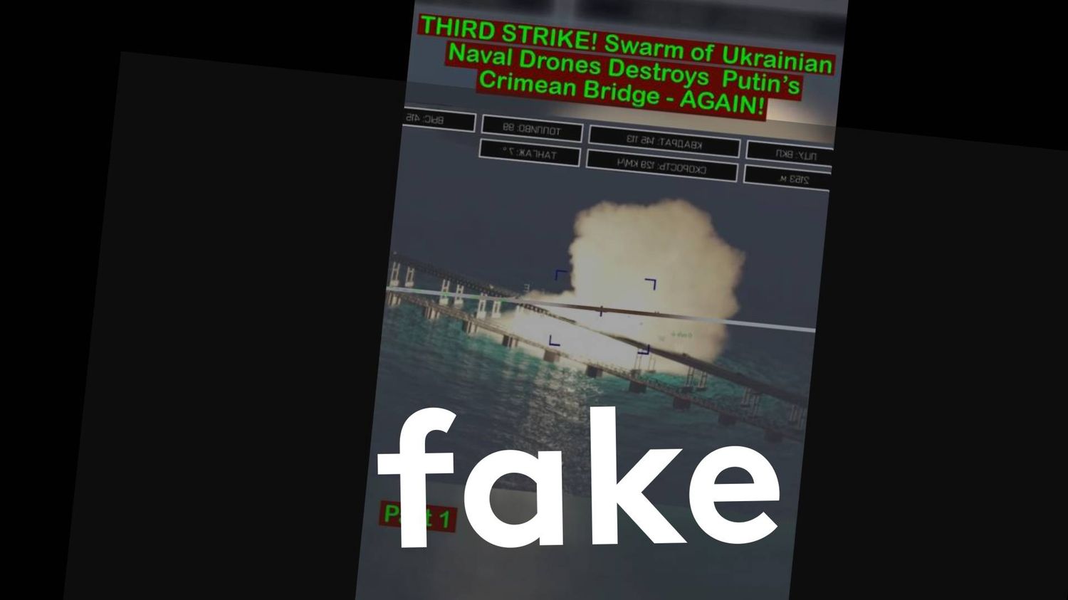 Vrai ou faux. Ukraine, Proche-orient, Pakistan… Ces images de jeux vidéo détournées pour illustrer les conflits