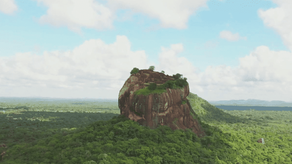 Le rocher du Lion, un vertigineux palais perché au cœur du Sri Lanka