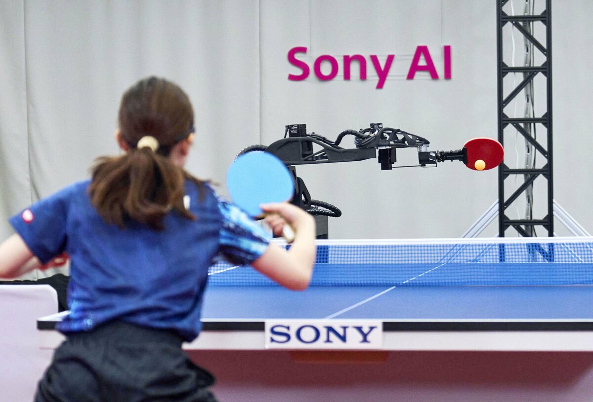 Un robot IA affronte et bat des joueurs de tennis de table humains d&rsquo;élite